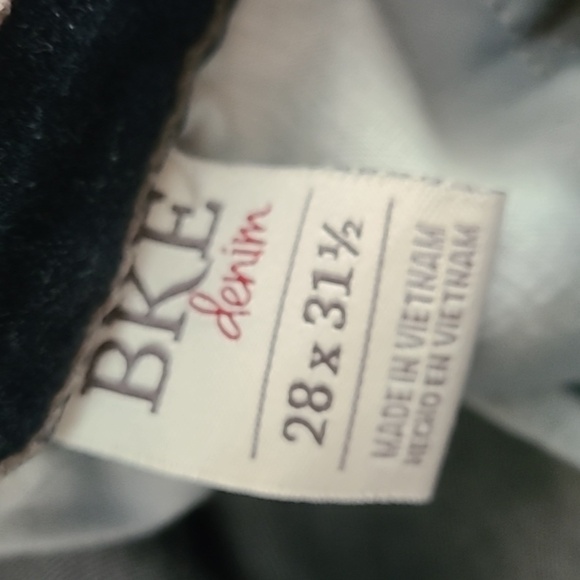 BKE Payton denim jeans size 28R. 28x31.5 tiny flaw on back pocket but AW… - Picture 12 of 12